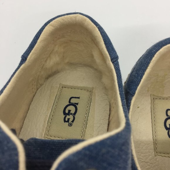 UGG EYAN II CANVAS Sneakers 6.5 Authentic Comfort - Picture 4 of 15